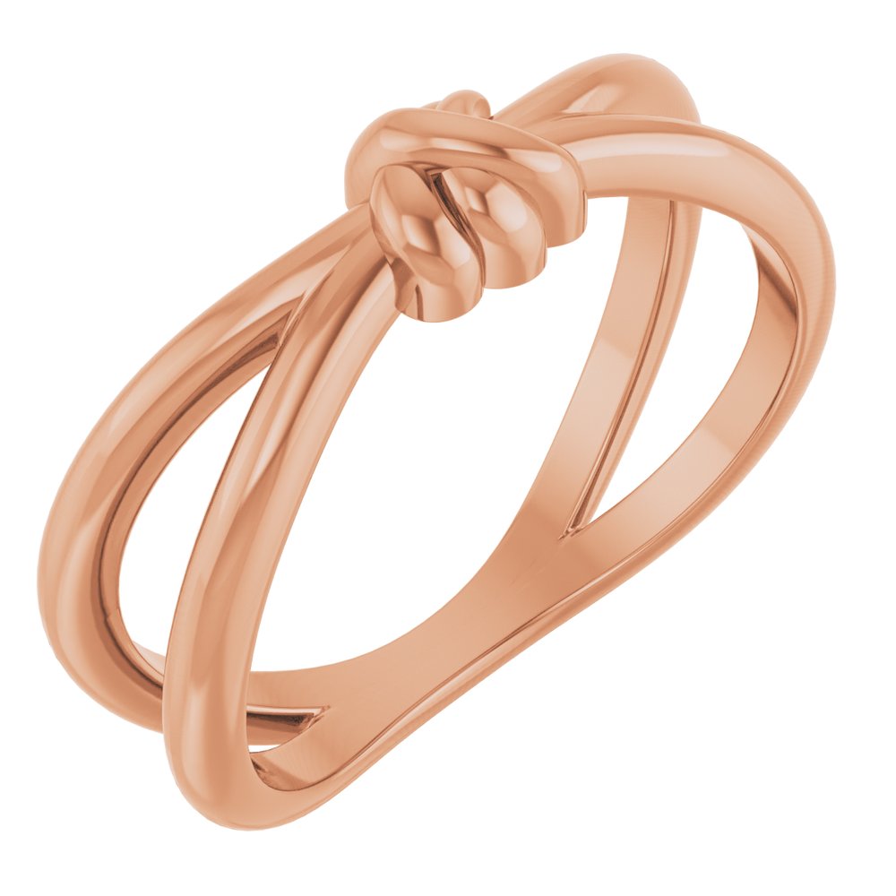 14k Love Knot Ring